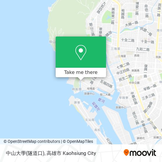 中山大學(隧道口) map