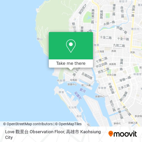 Love 觀景台 Observation Floor地圖