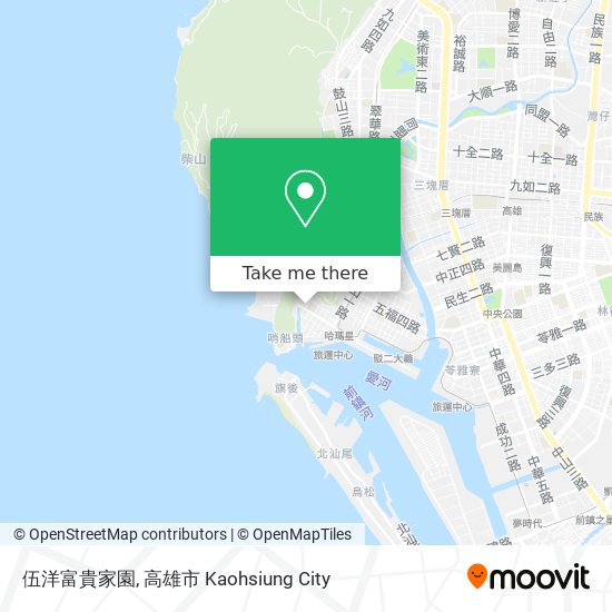 伍洋富貴家園 map