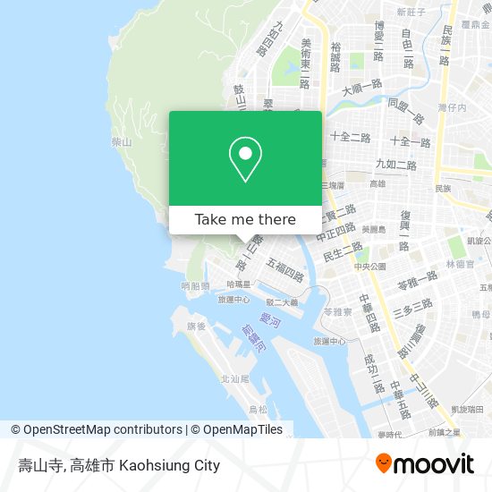 壽山寺 map