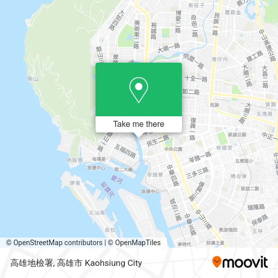 高雄地檢署 map