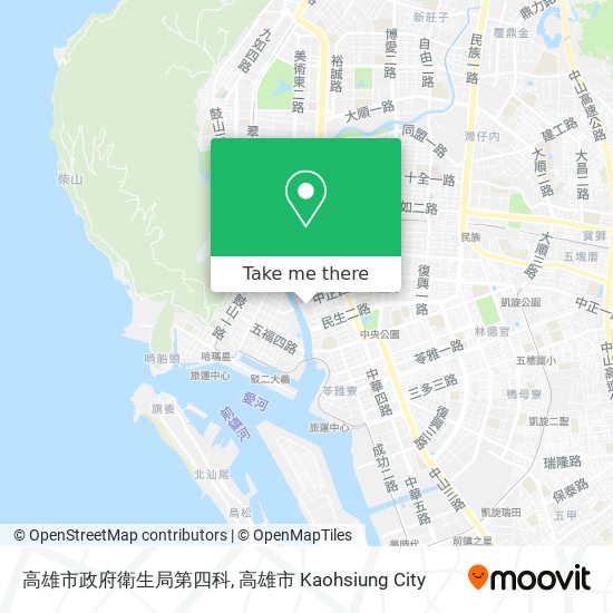 高雄市政府衛生局第四科 map