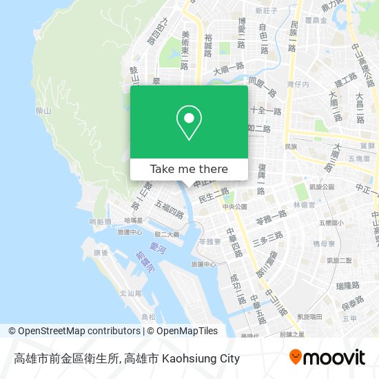 高雄市前金區衛生所 map