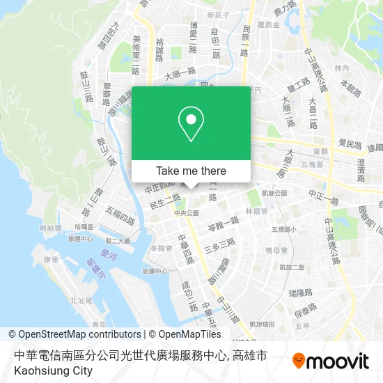 中華電信南區分公司光世代廣場服務中心 map