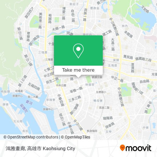 鴻雅畫廊 map