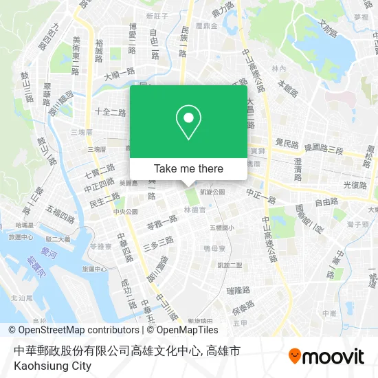 中華郵政股份有限公司高雄文化中心 map