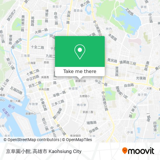 京阜園小館 map