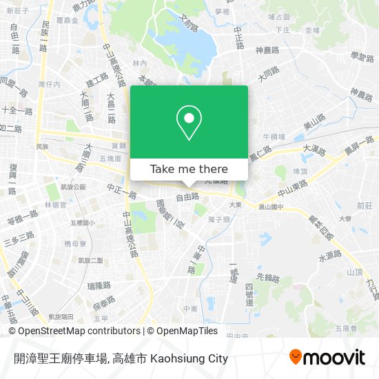 開漳聖王廟停車場 map