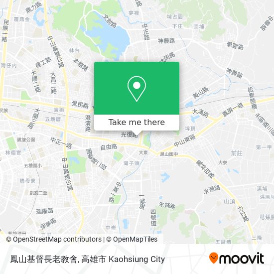 鳳山基督長老教會 map