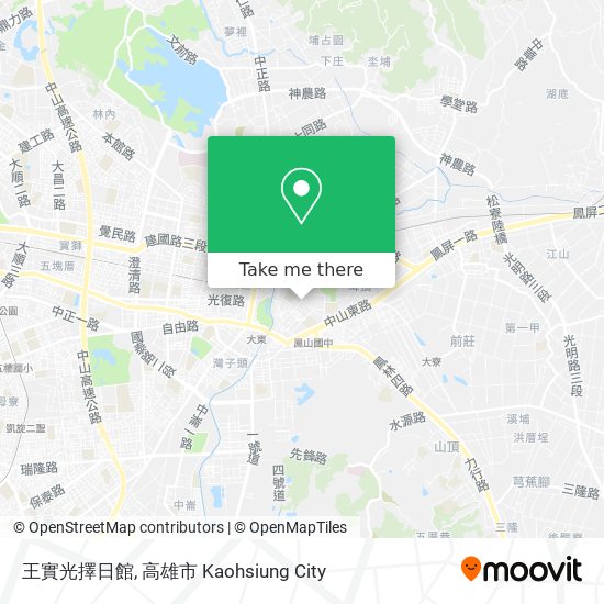 王實光擇日館 map