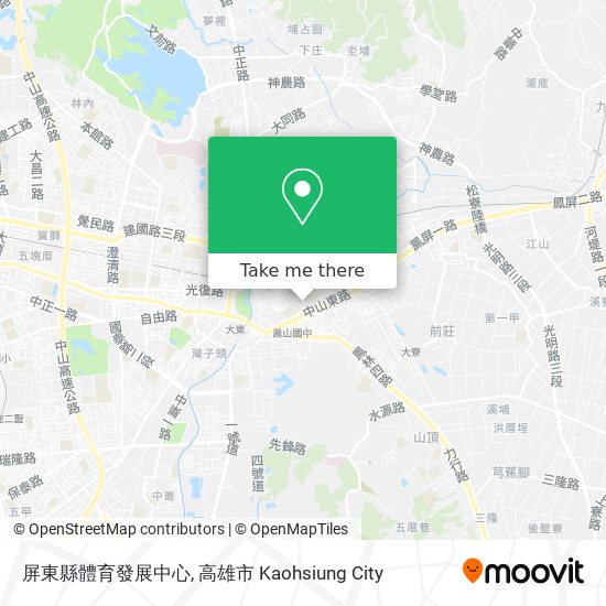 屏東縣體育發展中心 map