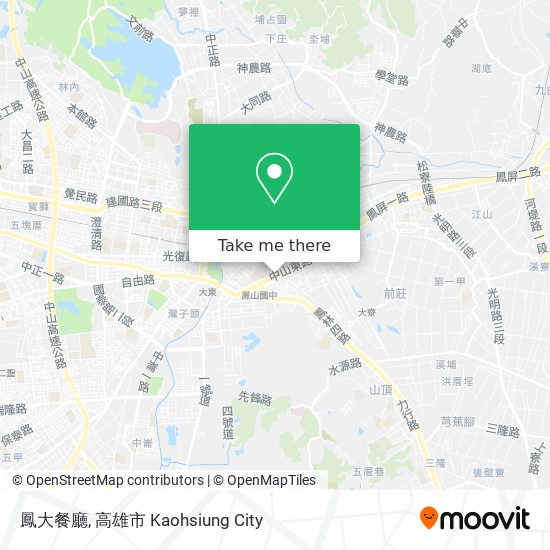 鳳大餐廳地圖
