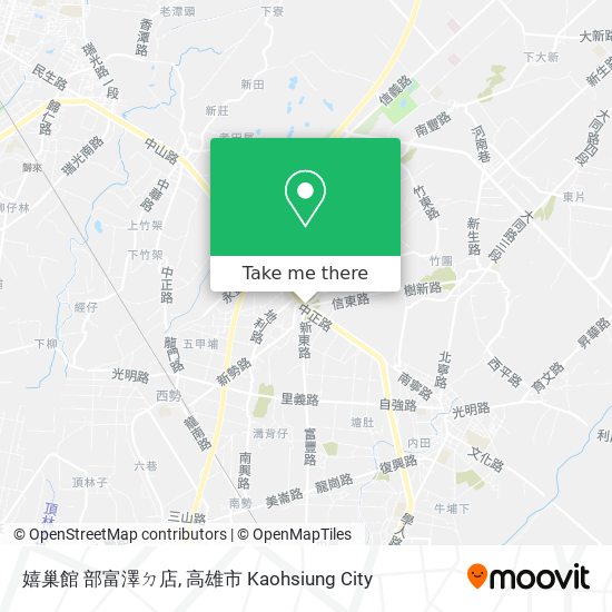 嬉巢館 部富澤ㄉ店 map