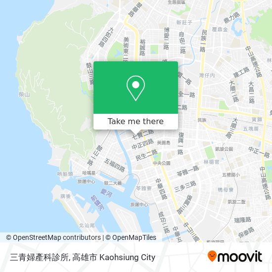 三青婦產科診所 map