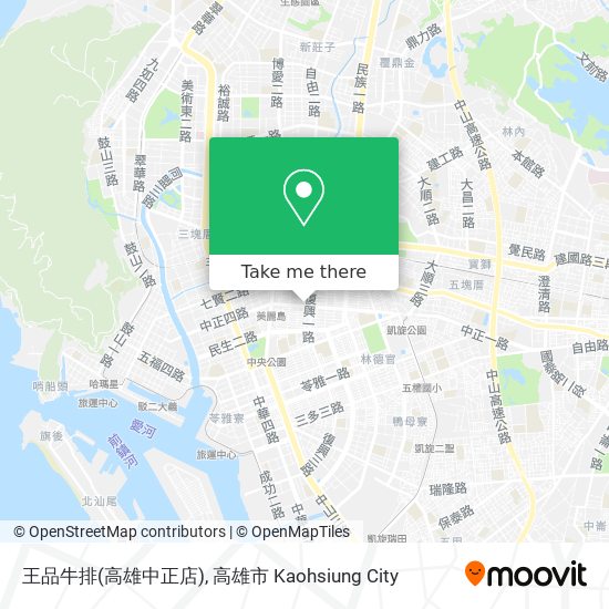 王品牛排(高雄中正店) map