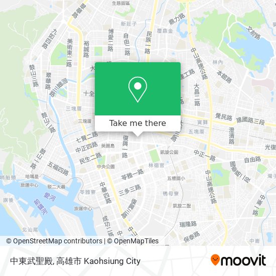 中東武聖殿地圖