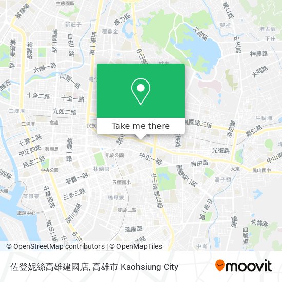 佐登妮絲高雄建國店地圖