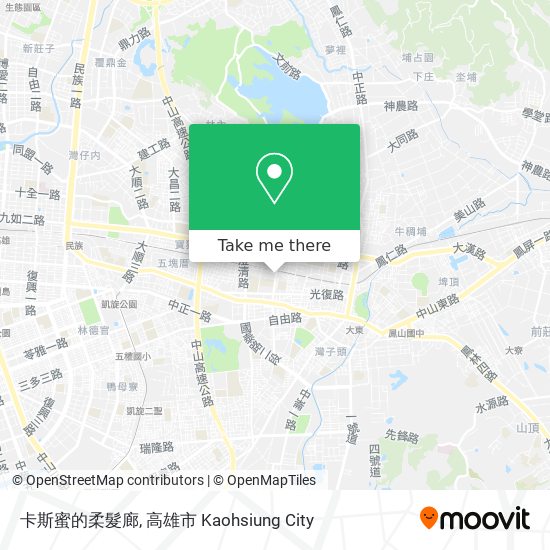 卡斯蜜的柔髮廊 map