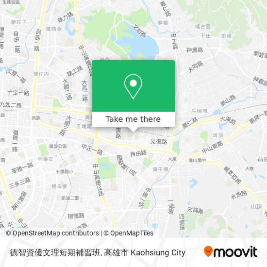 德智資優文理短期補習班地圖