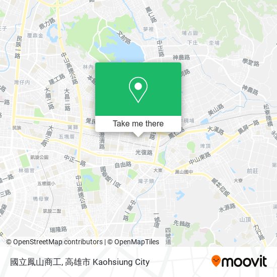 國立鳳山商工 map