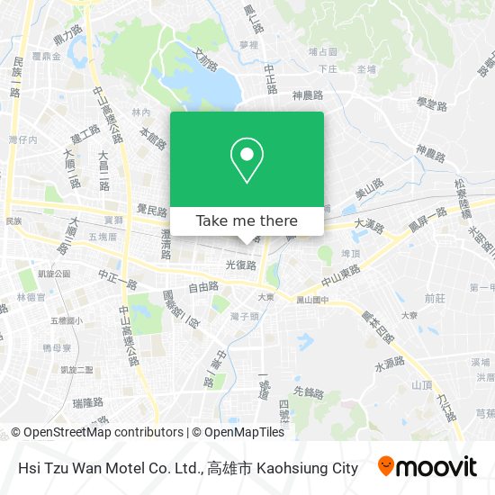 Hsi Tzu Wan Motel Co. Ltd. map