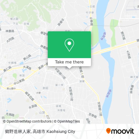 鄉野造林人家 map