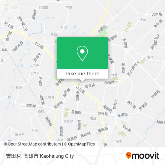 豐田村地圖