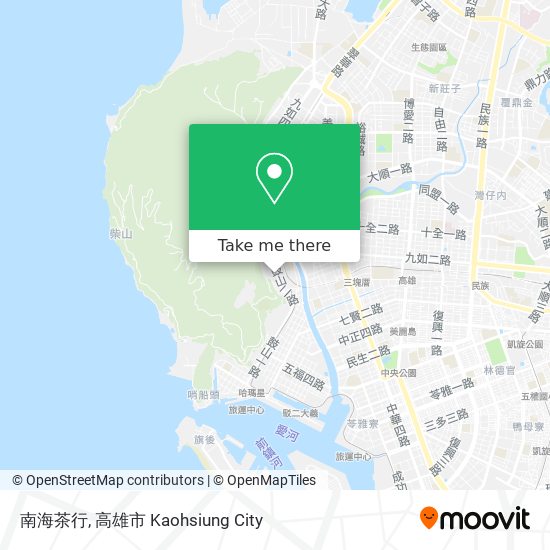 南海茶行地圖