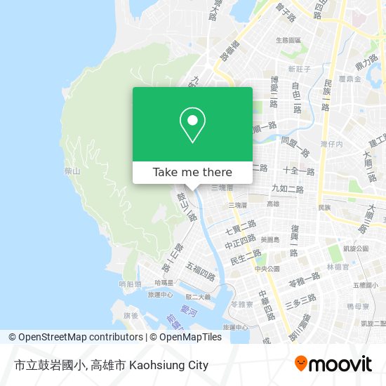 市立鼓岩國小 map