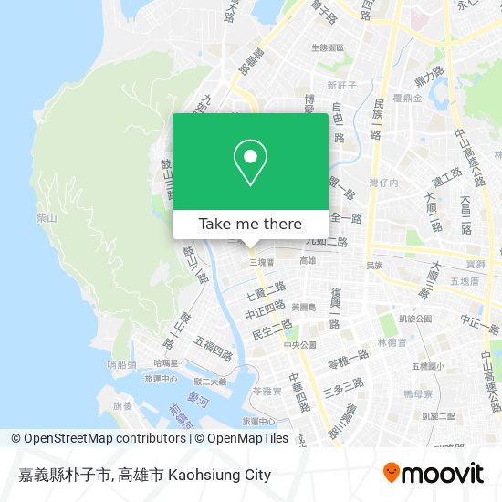 嘉義縣朴子市 map