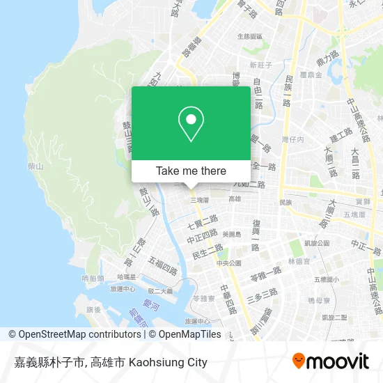 嘉義縣朴子市 map