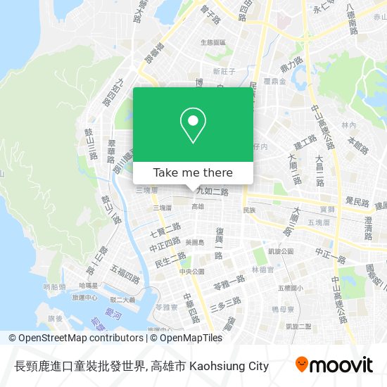長頸鹿進口童裝批發世界 map