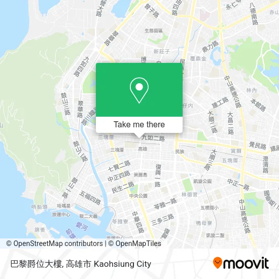 巴黎爵位大樓 map