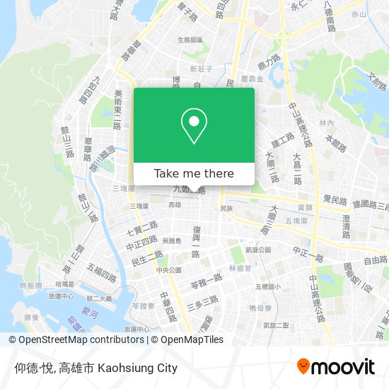 仰德‧悅 map