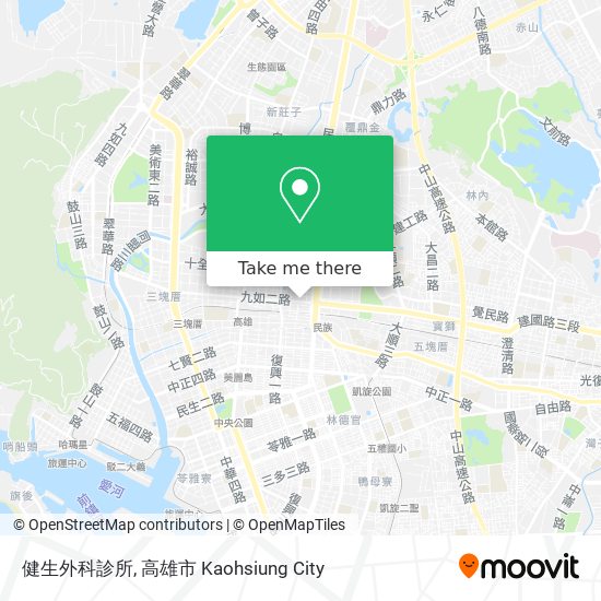 健生外科診所地圖