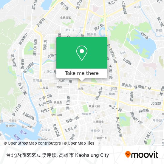 台北內湖來來豆漿連鎖 map
