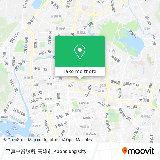 至真中醫診所 map