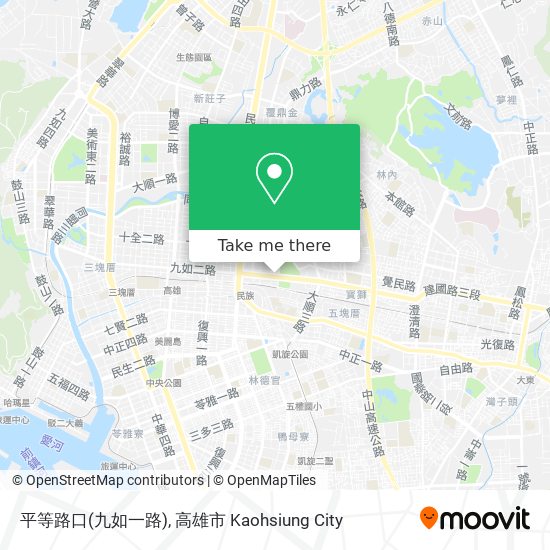 平等路口(九如一路) map