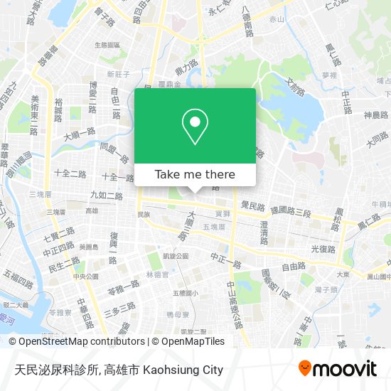 天民泌尿科診所 map