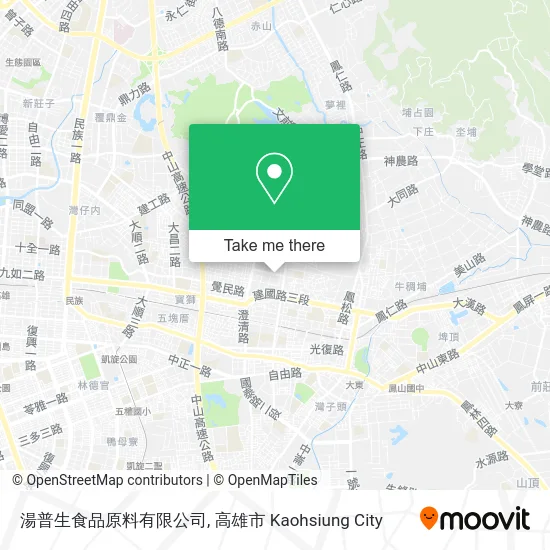 湯普生食品原料有限公司 map