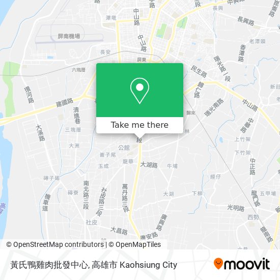 黃氏鴨雞肉批發中心 map