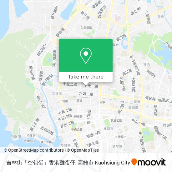吉林街「空包蛋」香港雞蛋仔 map