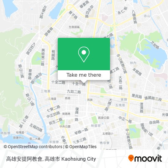 高雄安提阿教會 map