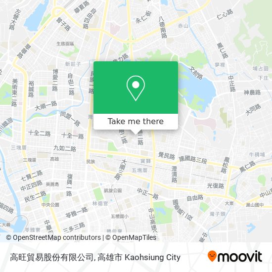 高旺貿易股份有限公司 map