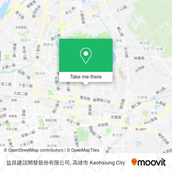 益昌建設開發股份有限公司 map