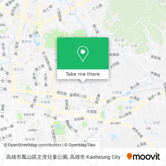 高雄市鳳山區文澄兒童公園 map