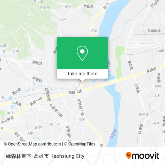 綠森林畫室地圖