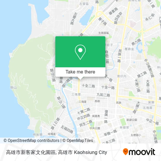 高雄市新客家文化園區 map
