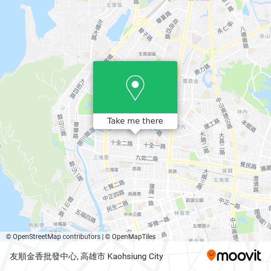 友順金香批發中心 map