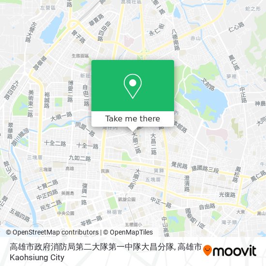 高雄市政府消防局第二大隊第一中隊大昌分隊 map